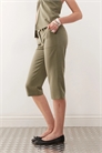 Капри с зауженным кроем co-ord артикул 140290624