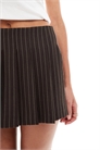 Юбка в полоску с плиссировкой co-ord артикул 142512008