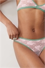 Трусики с кружевной окантовкой и контрастной каймой от Sarpa артикул 142118476