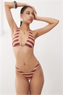 Бикини-трусики Farida с высокой талией и полосками артикул 142512207