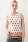 Майка с принтом в виде звёзд от Haleen артикул 143373989