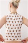 Майка с принтом в виде звёзд от Haleen артикул 143373989