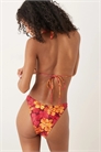 Бикини-трусики с высокой талией и нечетким принтом в виде гибискуса от Farida артикул 148002914