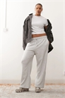 Джоггеры с прямыми брючинами и эффектом вымытого цвета артикул 149051711
