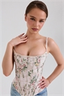 Топ-корсет из хлопка Cady артикул 148613555