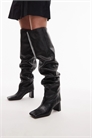 Ботинки Kane с квадратным носком и свободным кроем выше колена артикул 149824349