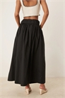 Макси-юбка из поплина с разрезом в виде воздушного шара артикул 147471322