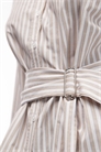 Рубашка из поплина с поясом артикул 151960445