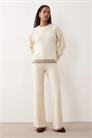 Свитер из трикотажа с контрастной отделкой co-ord артикул 150938557