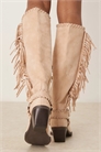Ботинки до колен с западной бахромой от Cristina артикул 141188198