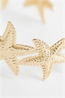 Браслет-манжета с изображением морской звезды артикул 155708624
