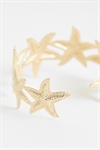 Браслет-манжета с изображением морской звезды артикул 155708624