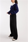 Брюки с широкими брючинами артикул 151185574