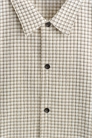 Рубашка в клетку из ткани «сирсакер» артикул 1328194001