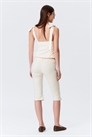 Брюки-капри низкой посадки с зауженным кроем артикул 1320289002