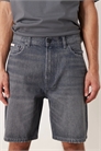 Джинсовые шорты свободного кроя в стиле 90-х артикул 154178651