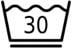Машинная стирка при максимальной температуре 30°C. Щадящий режим.